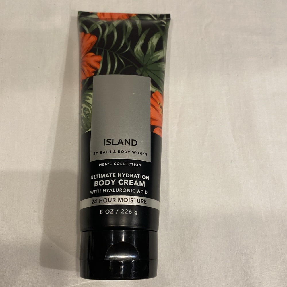 Bath And Body Works Island Men's Ultimate Hydration Body Cream 8 Oz